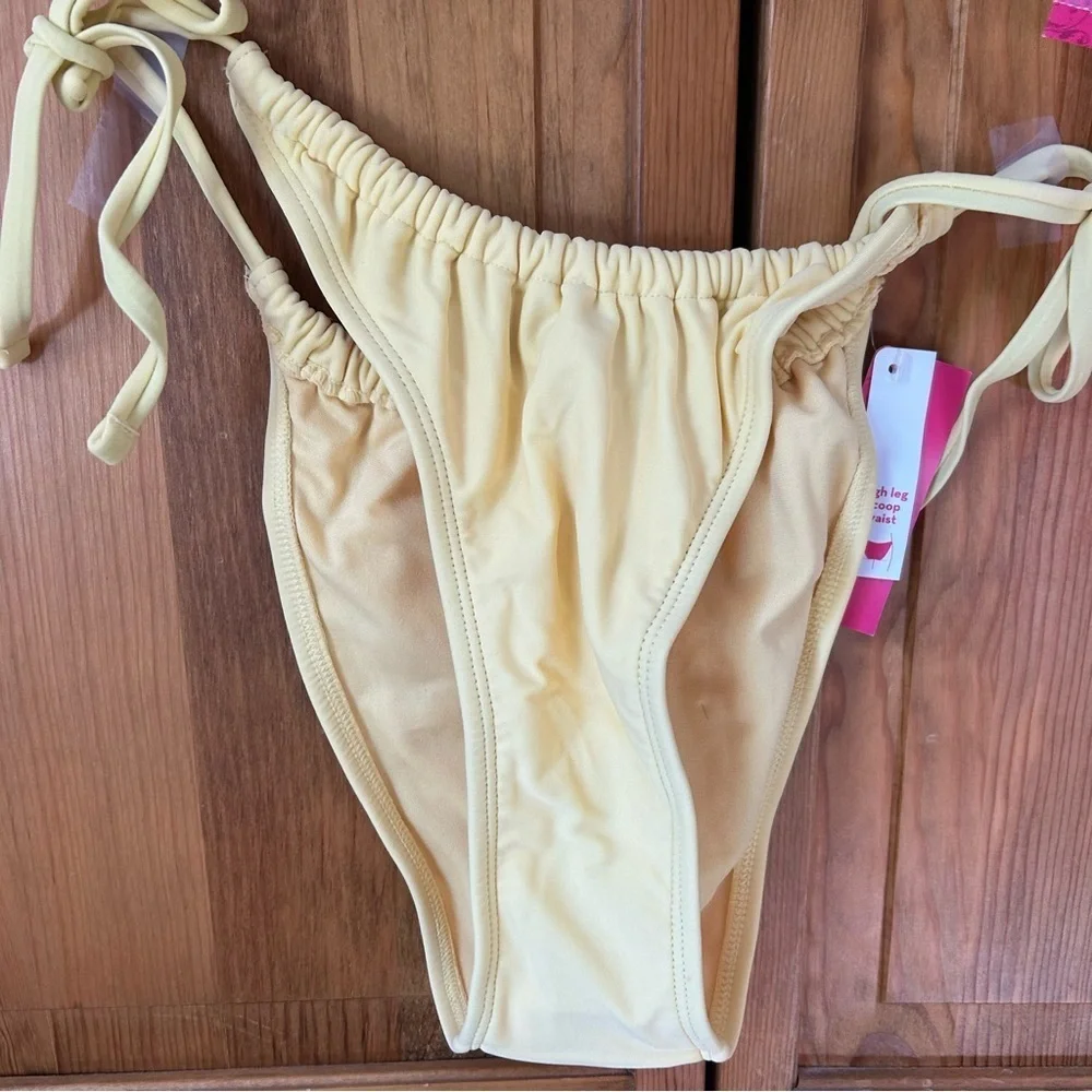NWT yellow bikini